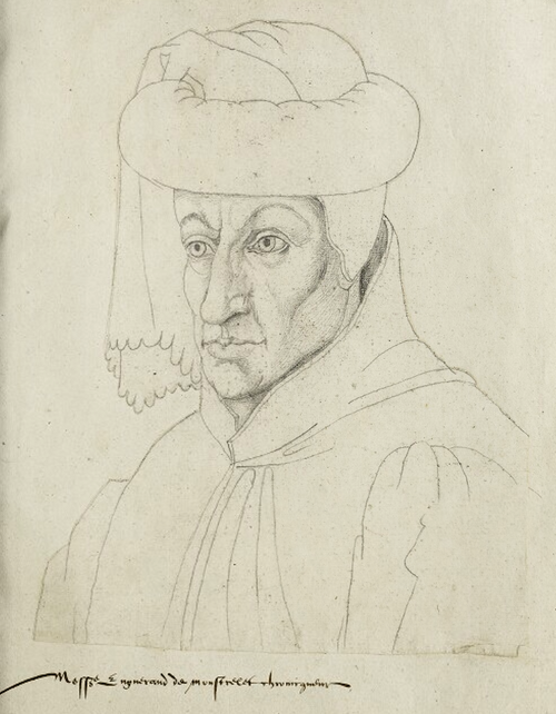Ritratto di Enguerrand de Monstrelet