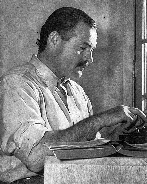 Ritratto di Ernest Hemingway