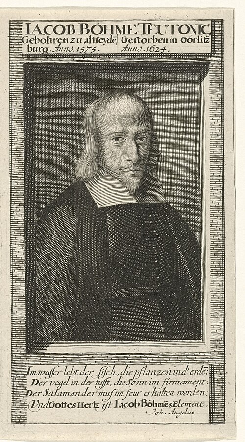 Ritratto di Jacob Boehme