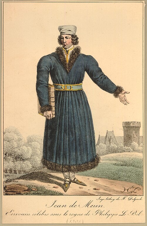 Ritratto di Jean de Meun