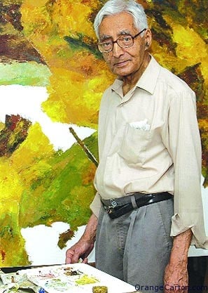 Ritratto di Ram Kumar