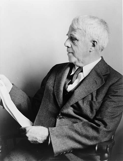 Ritratto di Robert Frost