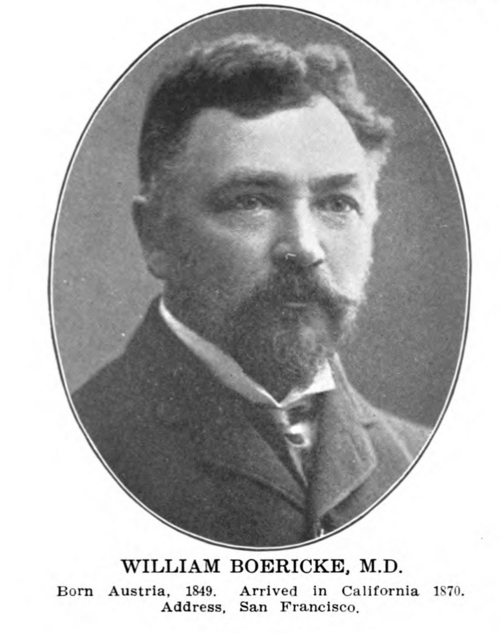Ritratto di William Boericke